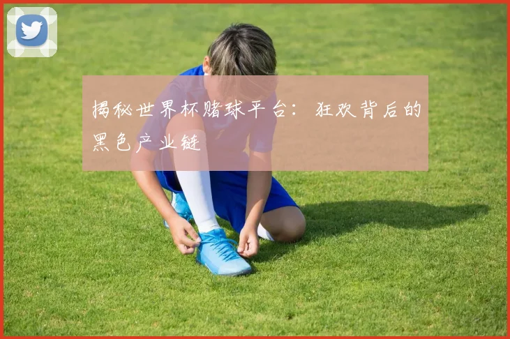揭秘世界杯赌球平台：狂欢背后的黑色产业链